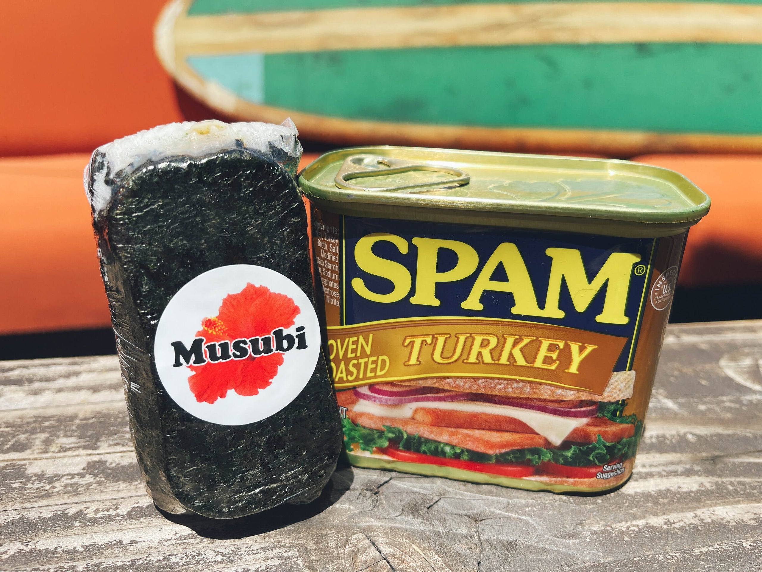 TURKEY SPAM MUSUBI with or without Egg